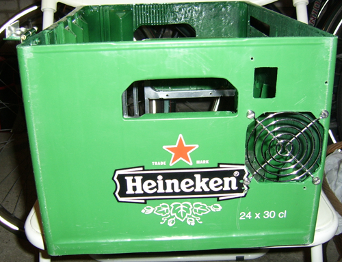 Beer Case PC - empty beercrate left side