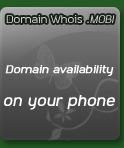 Whois Domain Availability